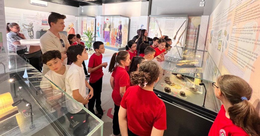 Öğrenciler Osmanlı  Müzesi’ni çok sevdi