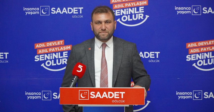 ‘Gölcük’ümüzün asli ihtiyaçlarını biliyoruz’