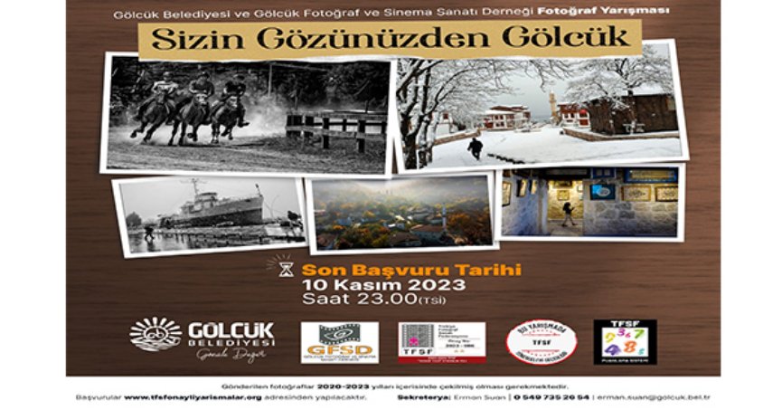 Gölcük Belediyesi’nden iki fotoğraf yarışması