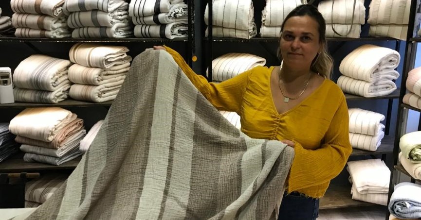 Müslin bezi yeniden gözde oldu