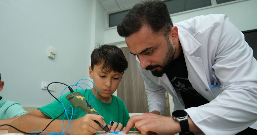 Büyükşehir’in Bilgievleri’nde öğrenciler çok mutlu