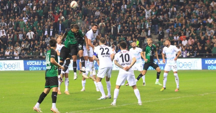 İlk beraberliği yaşadık 