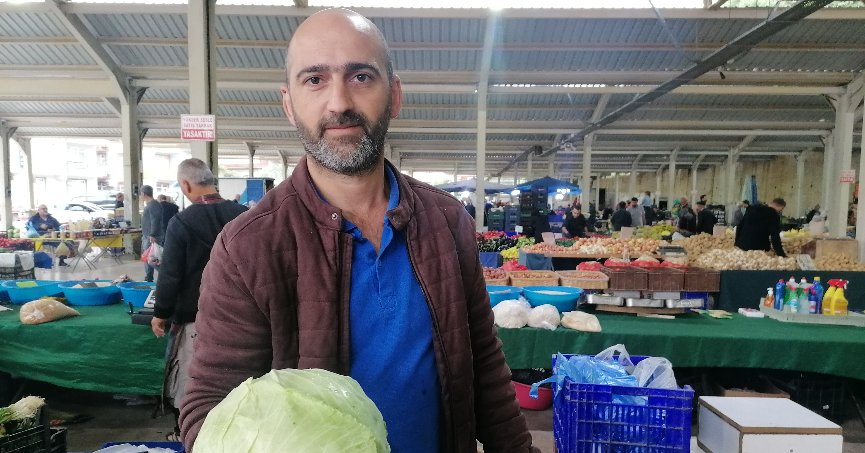 Beyaz lahana, pazara giriş yaptı