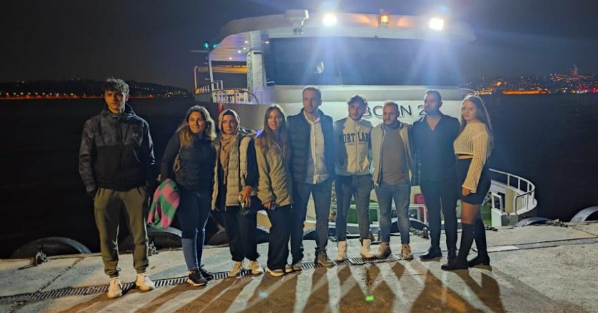 Turkuaz, Uzer Makina’yı boğazda ağırladı