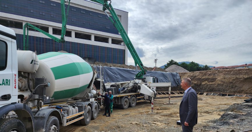 Yüzbaşılar ASM inşaatı başladı