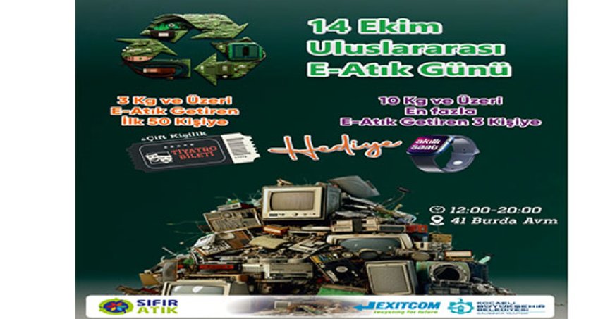 Sıfır atık için e-atıkları toplama vakti