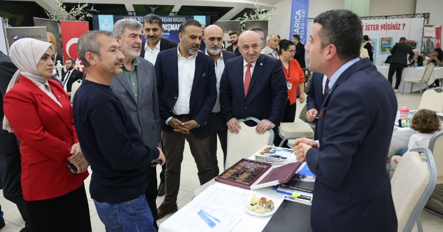 Aradıkları işi fuarda buldular