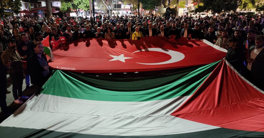 Gölcük, Filistin için tek yürek oldu