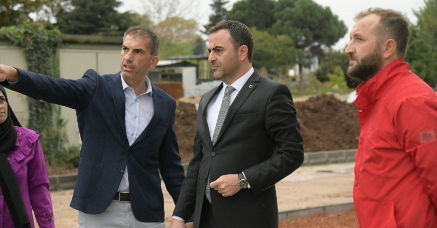 Özlü, çalışmaları yerinde inceledi