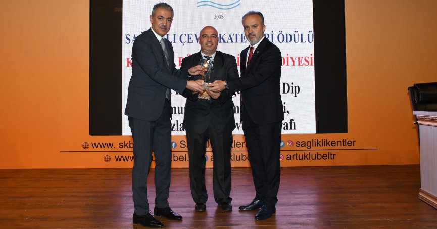 Dip çamuru projesine ödül