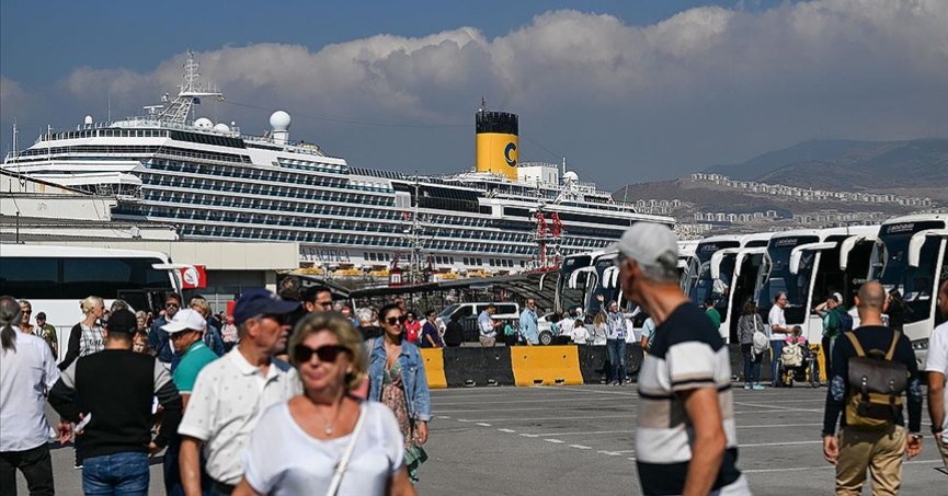 Kruvaziyer yolcu sayısı 1 milyonu aştı