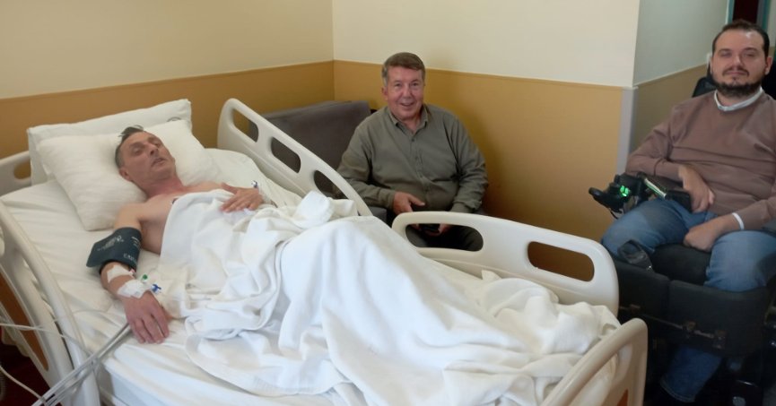 Gürel’den Kavak’a geçmiş olsun ziyareti