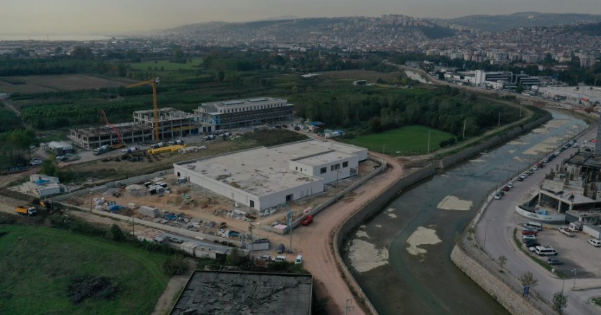 Gıda Üretim Tesisinde çalışmalar sürüyor