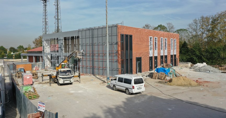 Kullar Yaşam Merkezi’nde çalışmalar hızla sürüyor