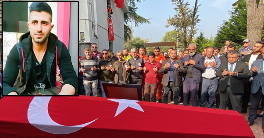 Orman işçisine acı veda