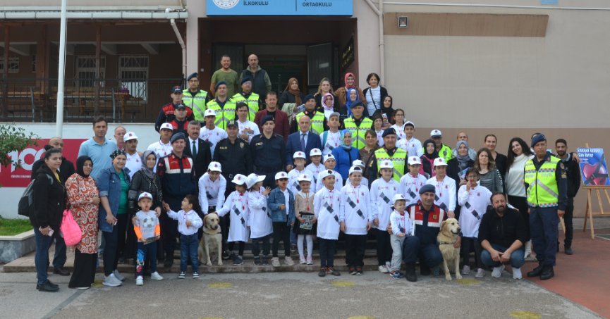 Özel öğrencilere trafik güvenliği eğitimi