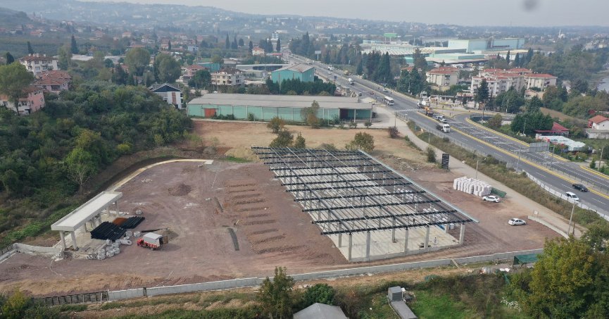 Karamürsel terminalinde ilerleme oranı yüzde 40