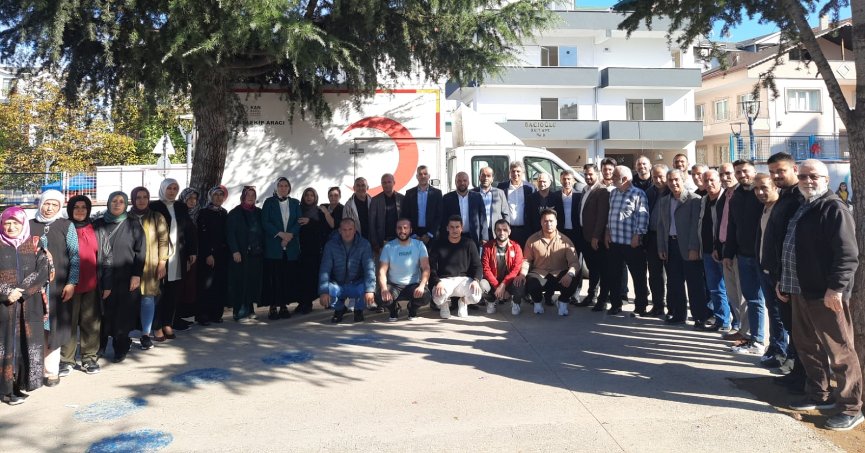 AK Parti’den kan bağışı