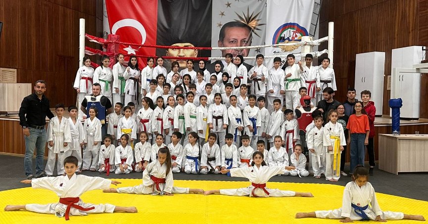 Körfez’de kuşak sınavı yapıldı