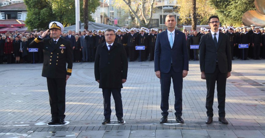 Ata’mızı saygıyla andık