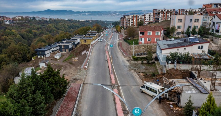 Hoca Ahmet Yesevi Caddesi tamamlanıyor