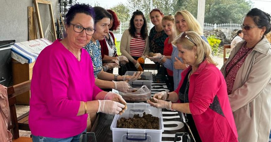 Yaşam bahçesinde permakültür eğitimleri