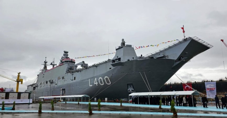 TCG Anadolu, Kocaeli’ye geliyor