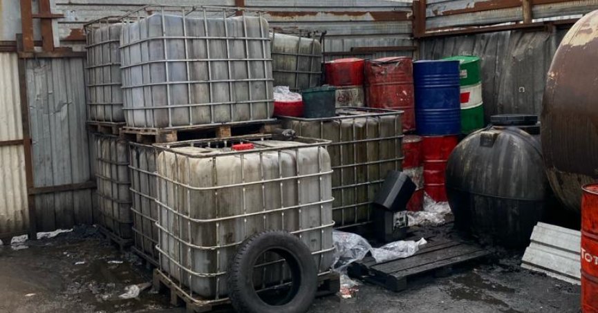 7 ton kaçak akaryakıt ele geçirildi