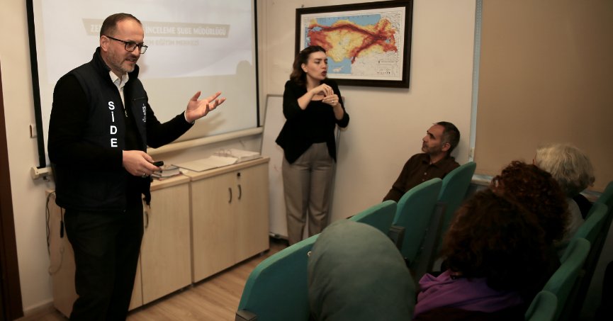 Engelli bireylere deprem bilinci kazandırılıyor