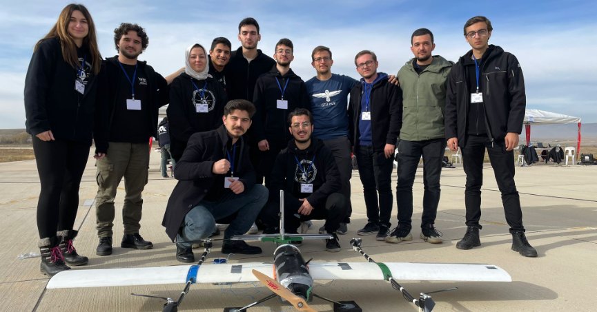 GTÜ takımının İHA başarısı