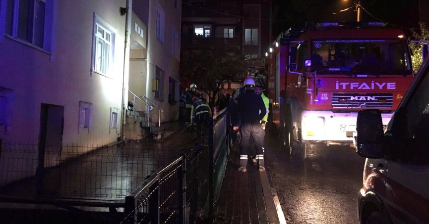 Çamaşır makinesi yangına sebep oldu