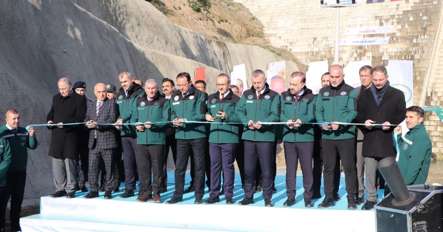 İhsaniye Barajı açıldı