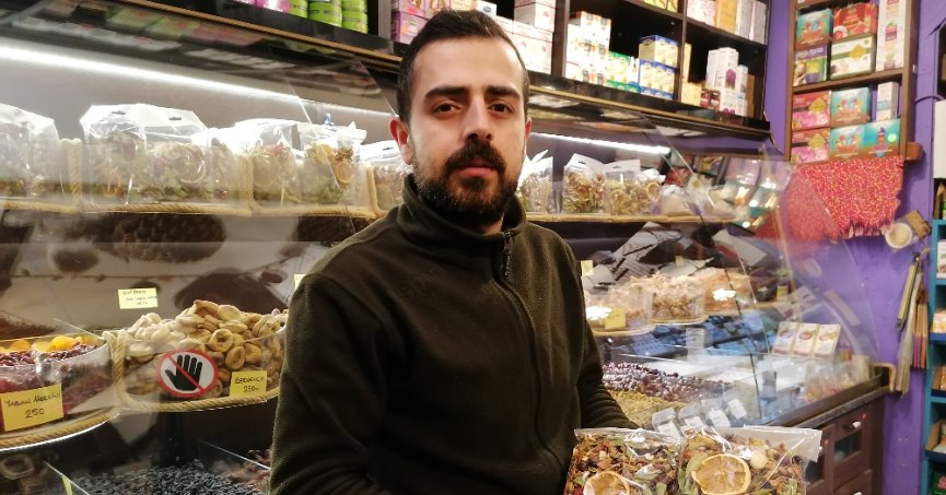 Soğuk havalarda aktarlara ilgi arttı