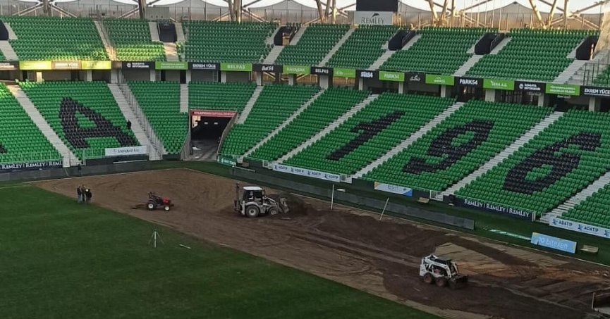 Sakarya Stadı bakıma alındı