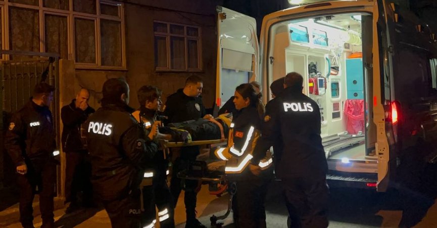 Bıçaklı saldırıya uğrayan kişi yaralandı