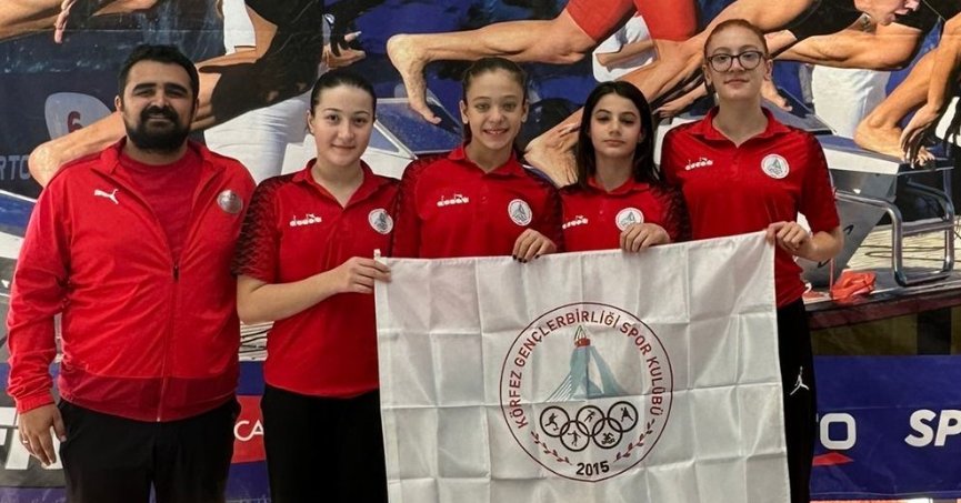 Körfezli yüzücülerden yeni şampiyonluklar 