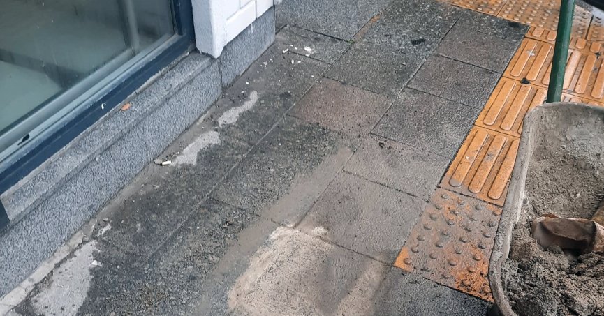 Kılavuz yola bakım yapıldı