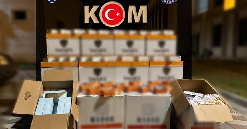 470 bin makaron ele geçirildi