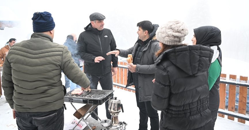 Kartepe’ye kazandırılan mesire alanına yoğun ilgi