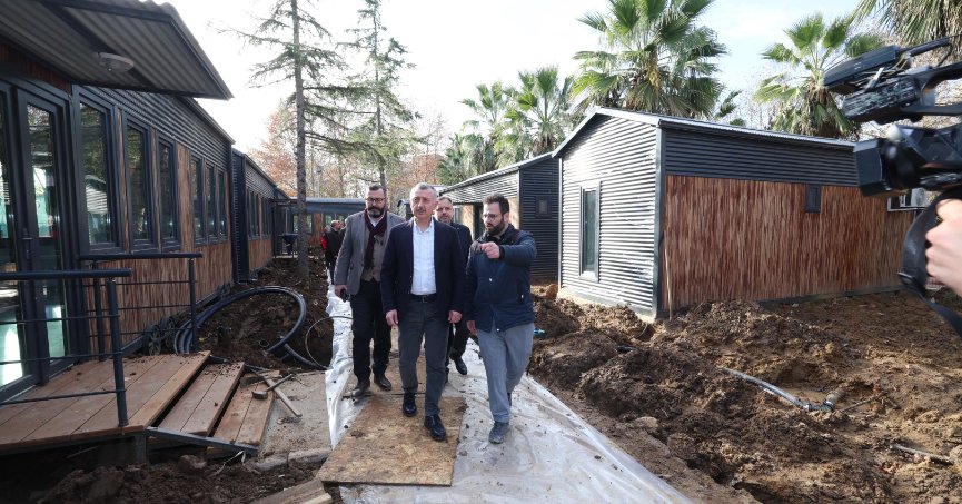 Büyükakın: Lokomotif köyü çocuklar çok sevecek