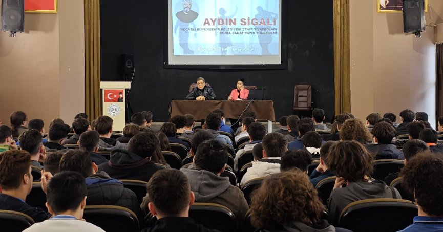 Sigalı, öğrencilerle bir araya geldi