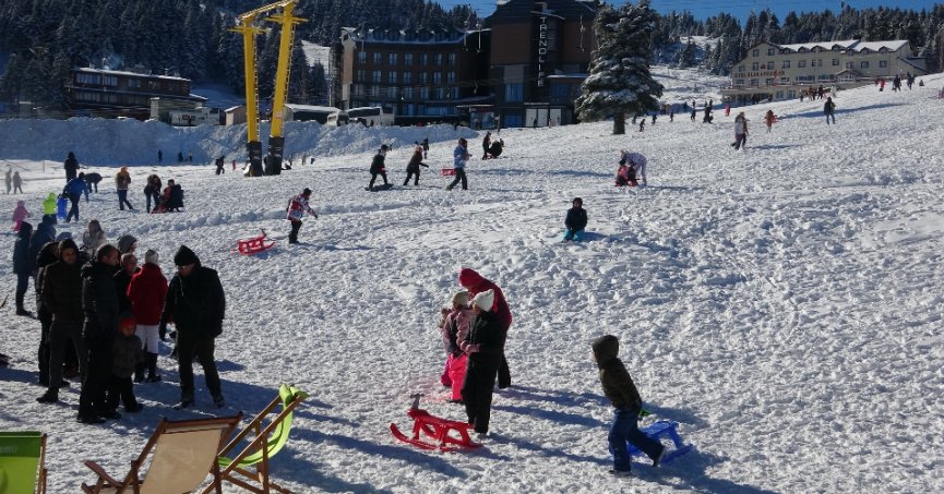 Uludağ’da günlük kayak maliyeti 5 bin lira