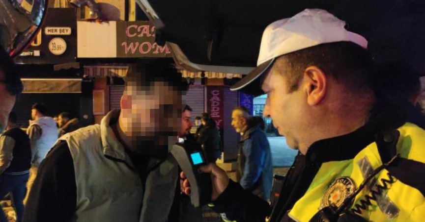 Kocaeli’de yeni yılın ilk cezası kesildi