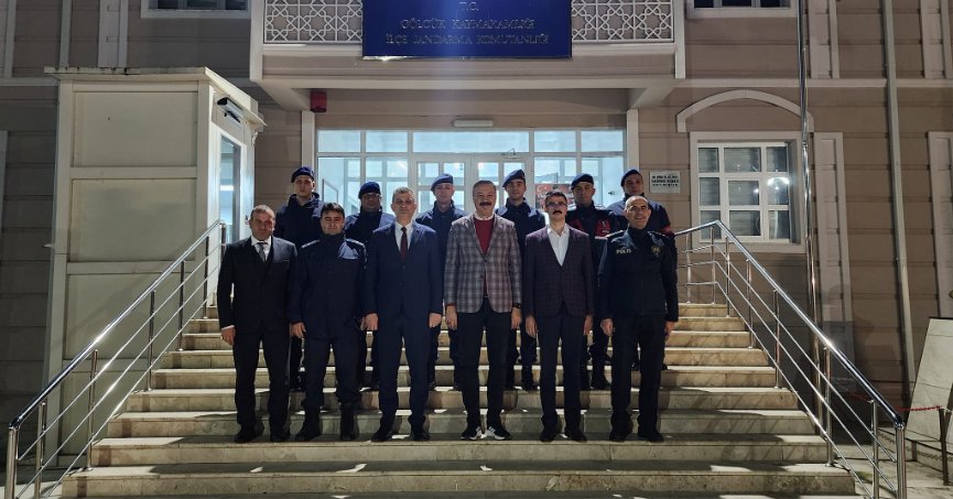 Protokol, personelin yeni yılını kutladı