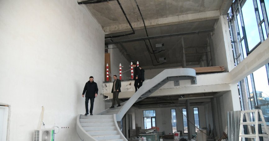 Kullar Yaşam Merkezi güzelleşiyor 