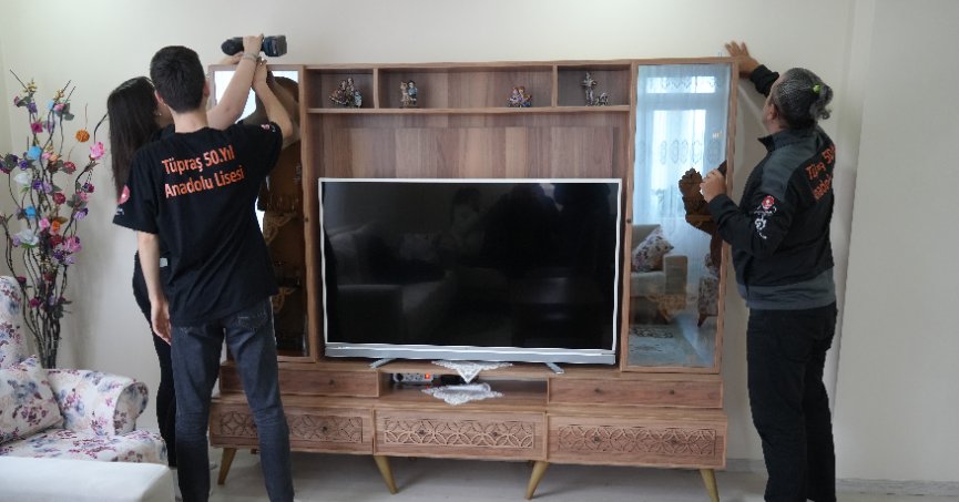 Projeyle herkese örnek oluyorlar