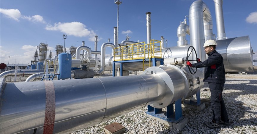 1 yılda 51,5 milyar metreküp doğal gaz sisteme girdi