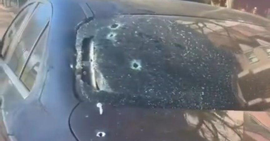 İş adamının aracına kurşun yağdırdılar