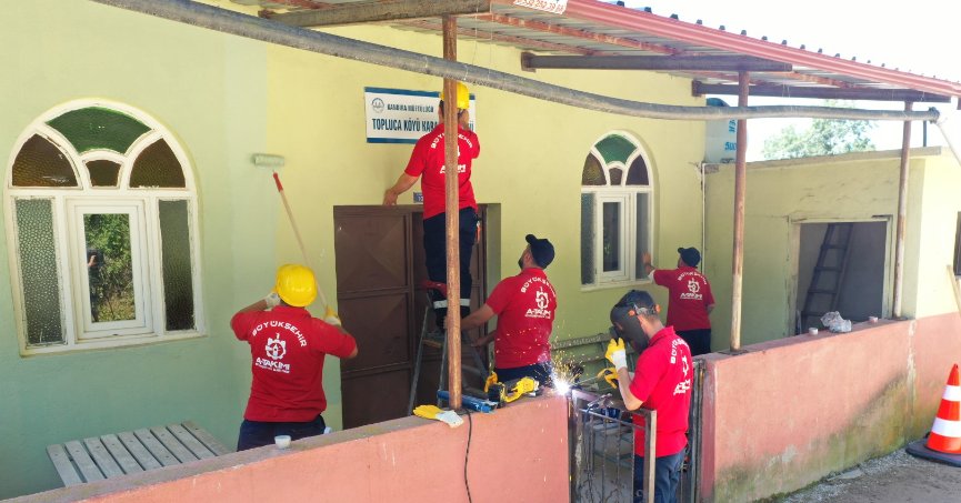 Büyükşehir kırsalda hayatı kolaylaştırıyor