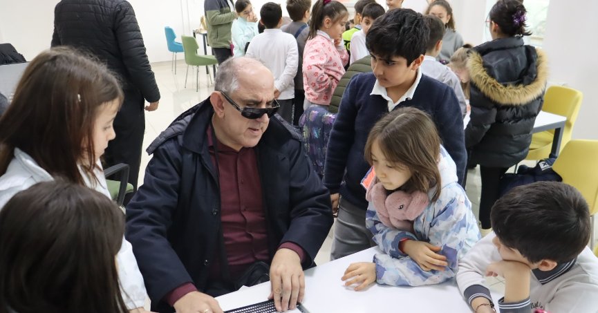 İZGİM’de Braille Alfabesi farkındalık etkinliği